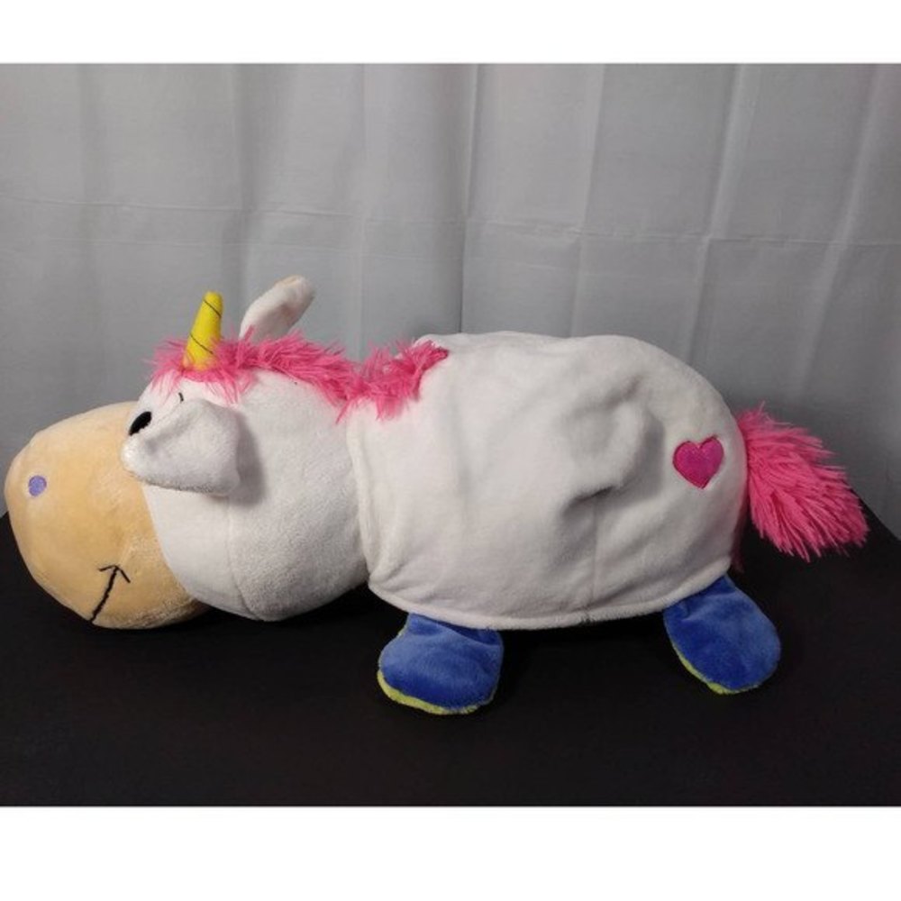 Flip a Zoo | 20" Unicorn/Dragon 2-in-1 Plush Toy Stuffed Animal - Picture 6 of 10